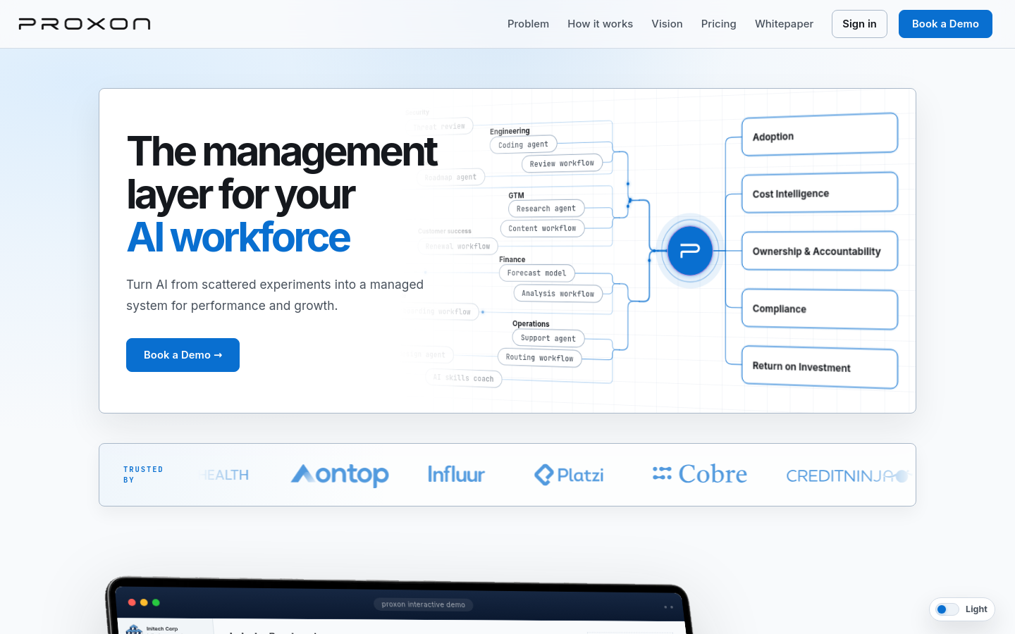 Captured Homepage / Lander