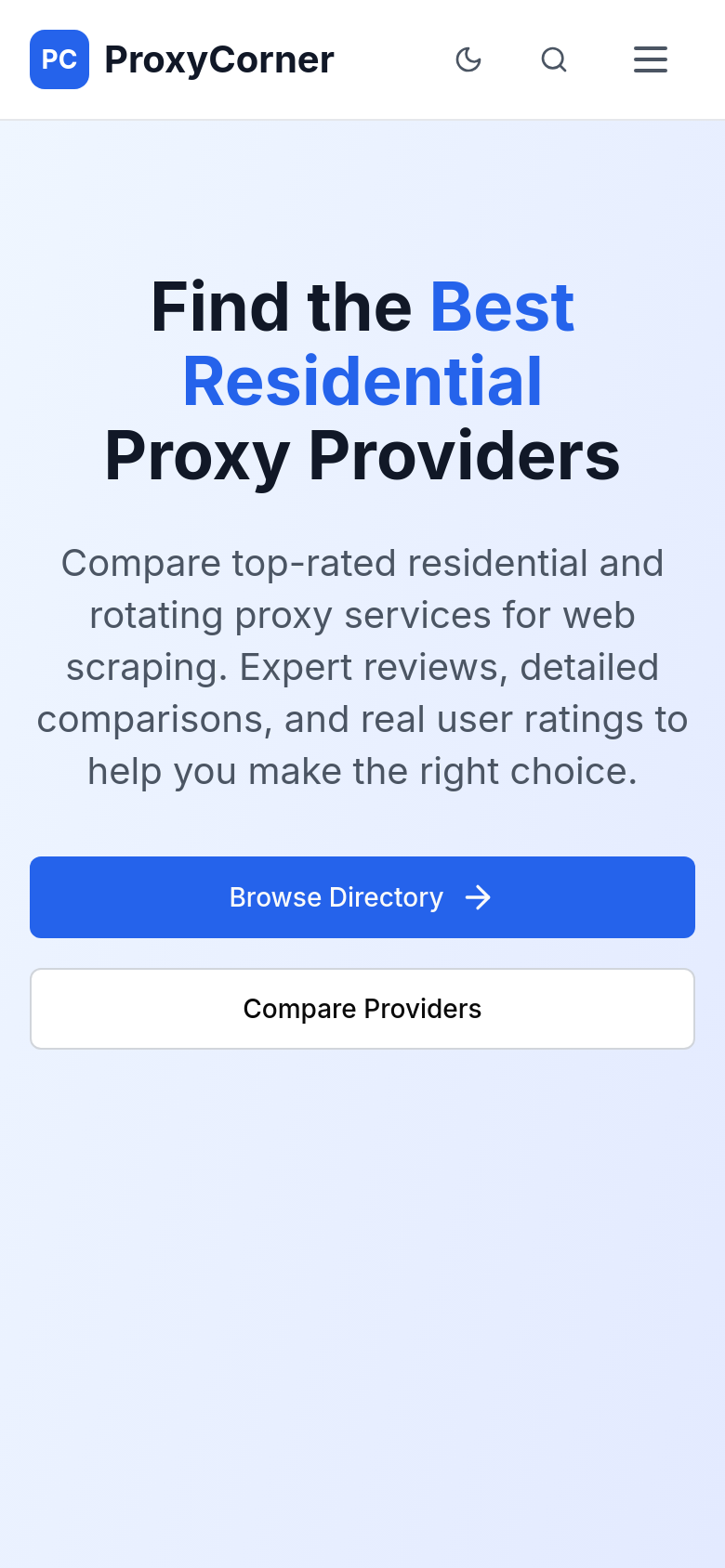 Homepage / Lander