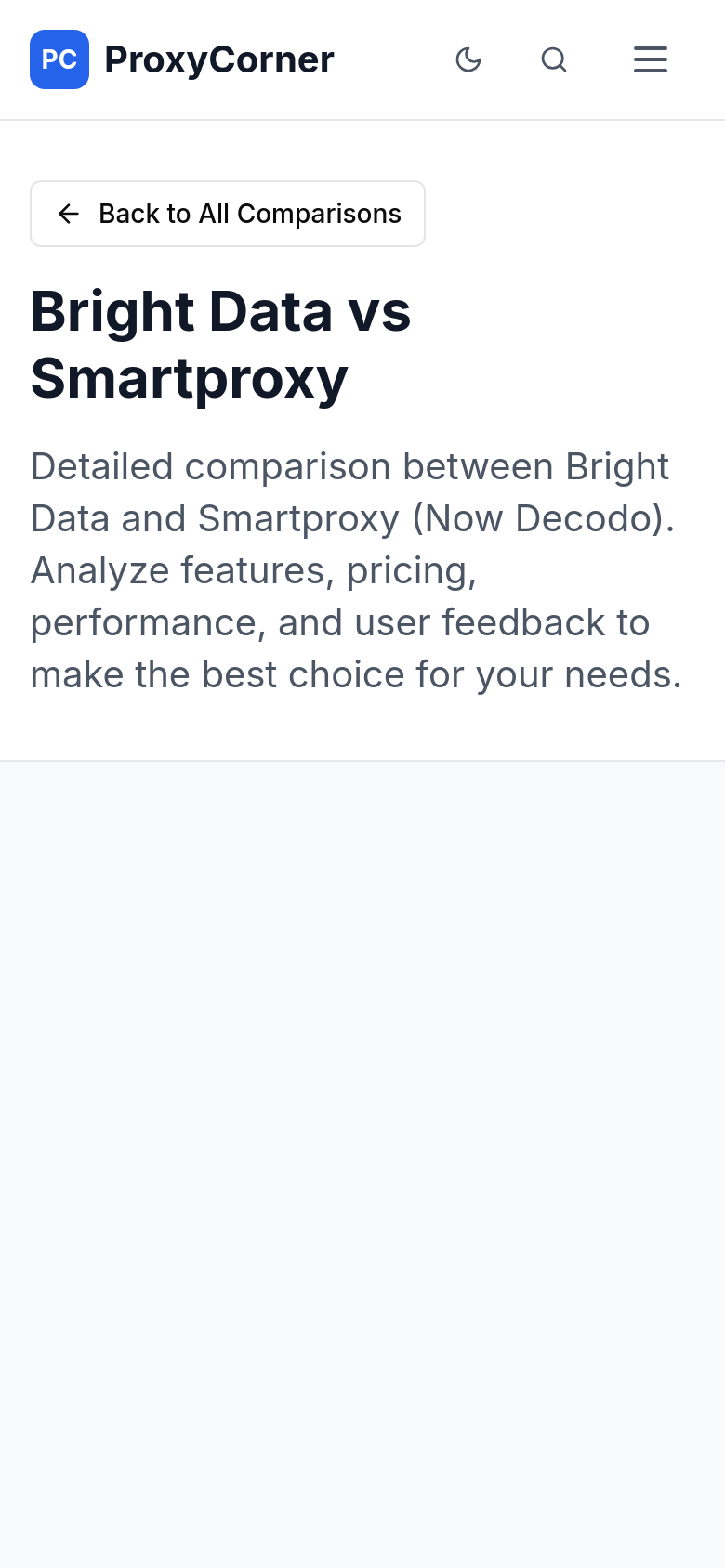 Brightdata Vs Smartproxy