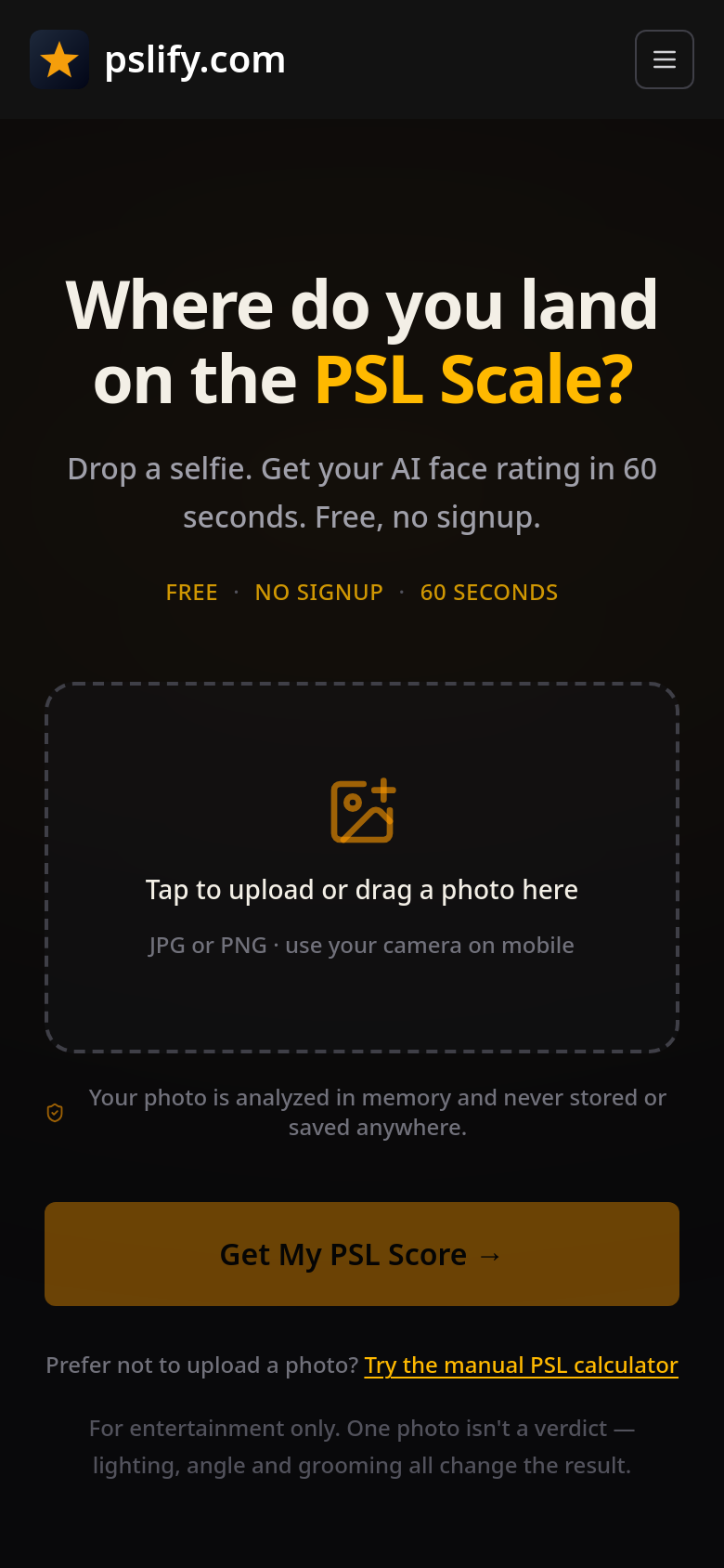 Homepage / Lander