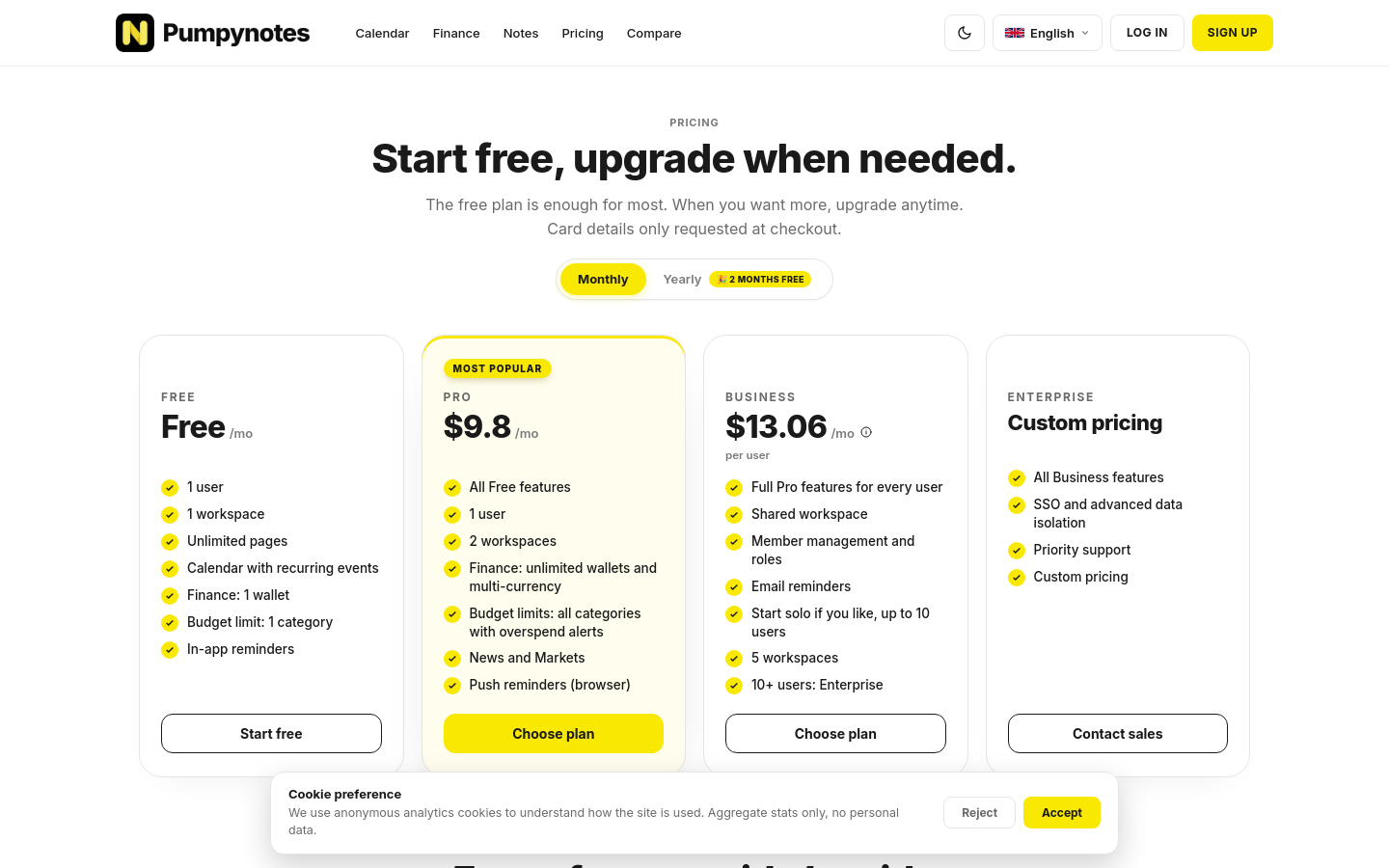 Pricing