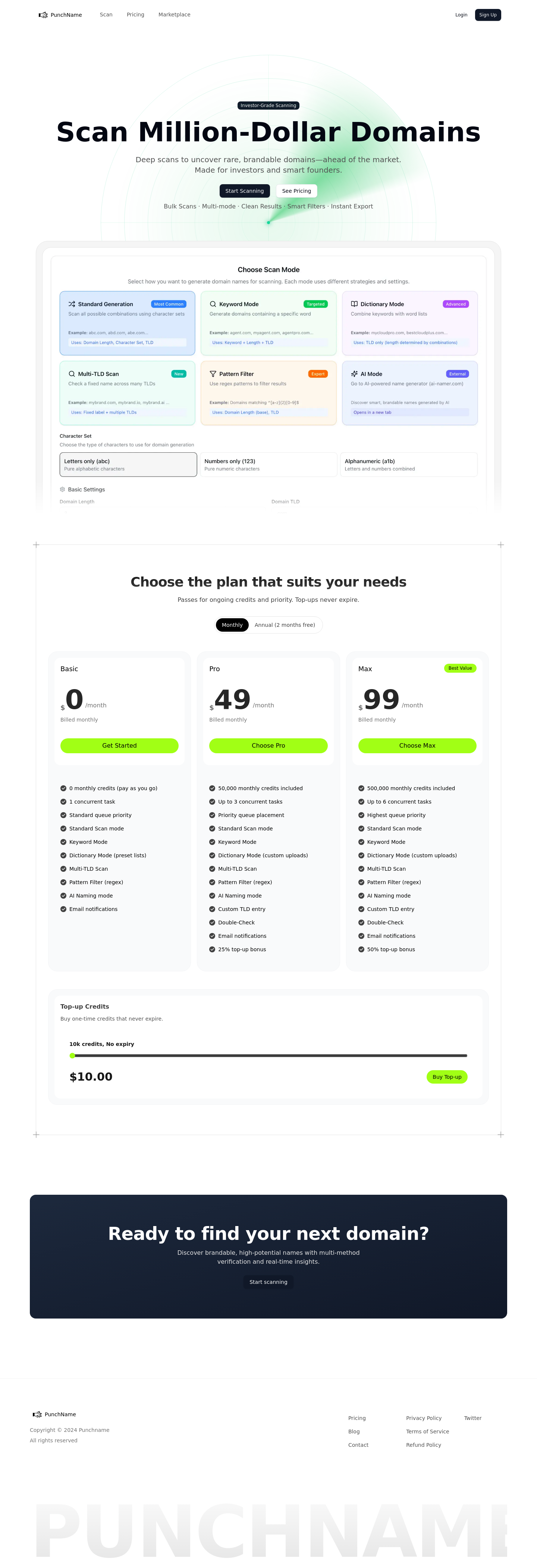 punchname.com — 