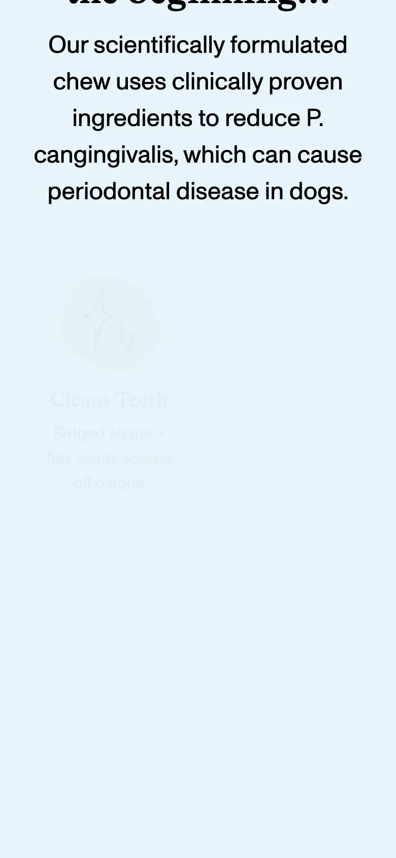 Product page (Medium Dogs)