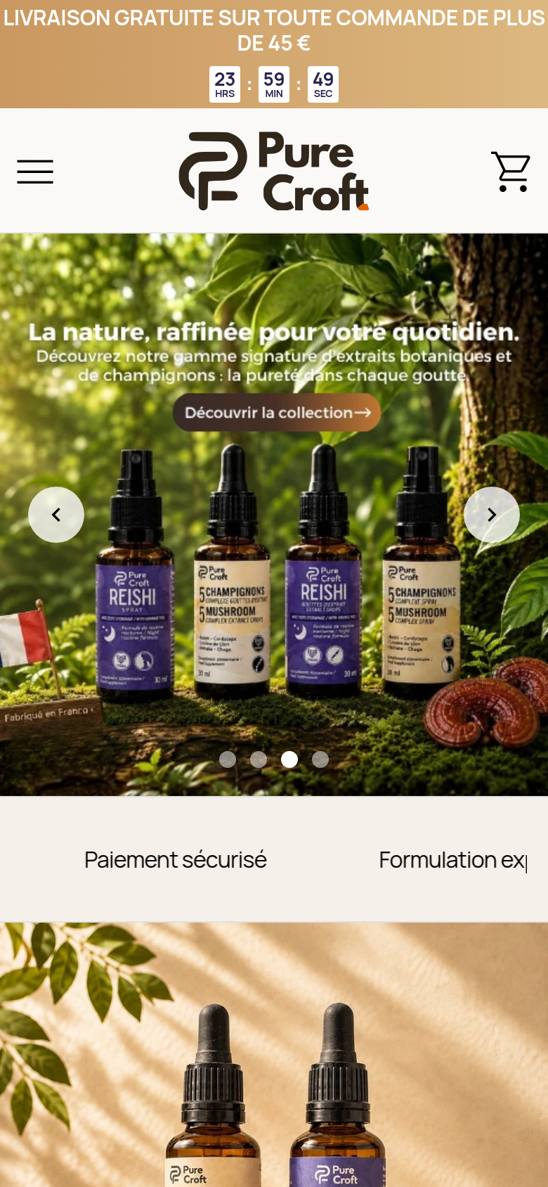 Homepage / Lander
