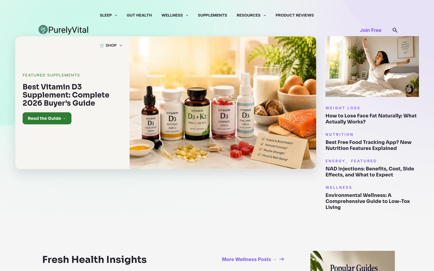 Captured Homepage / Lander