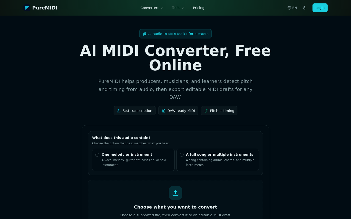 Captured Homepage / Lander