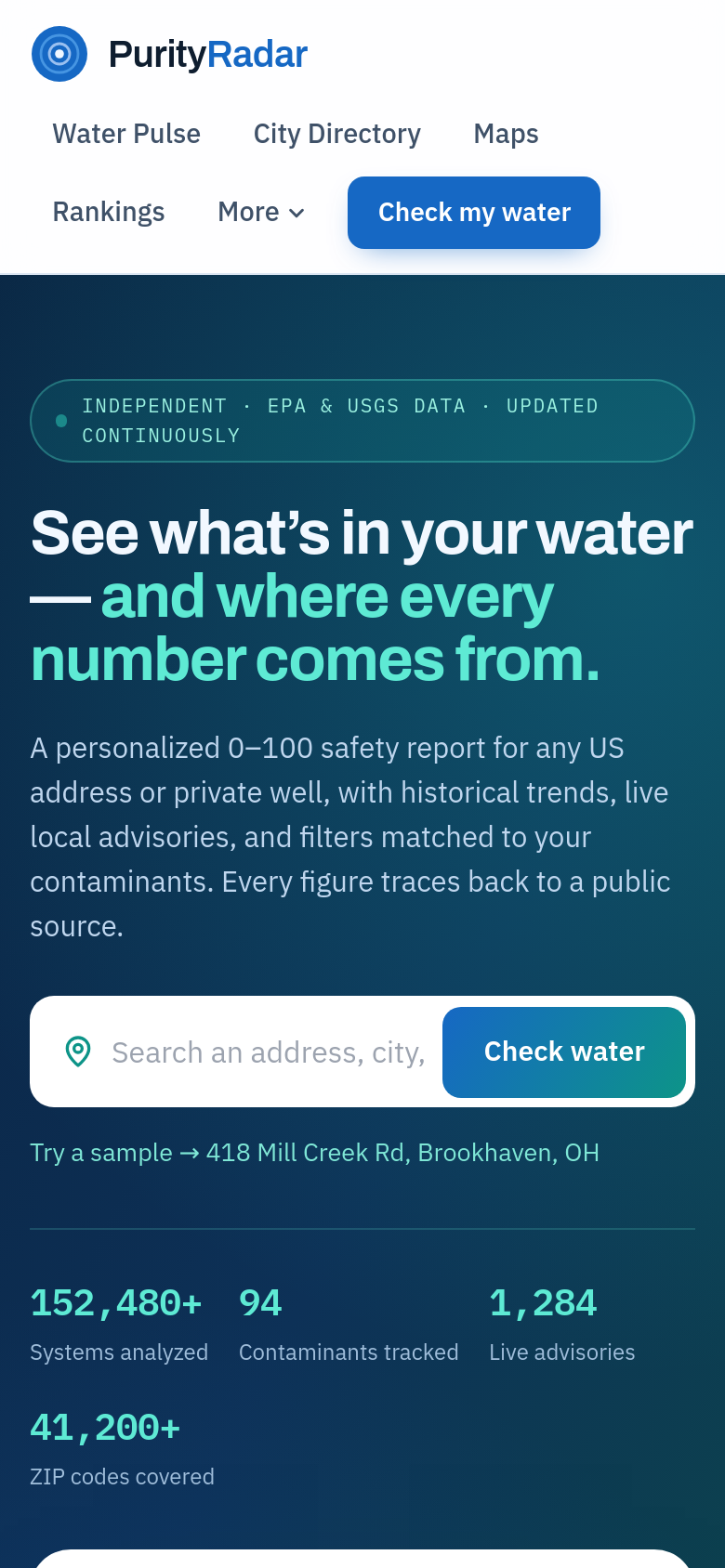 Homepage / Lander
