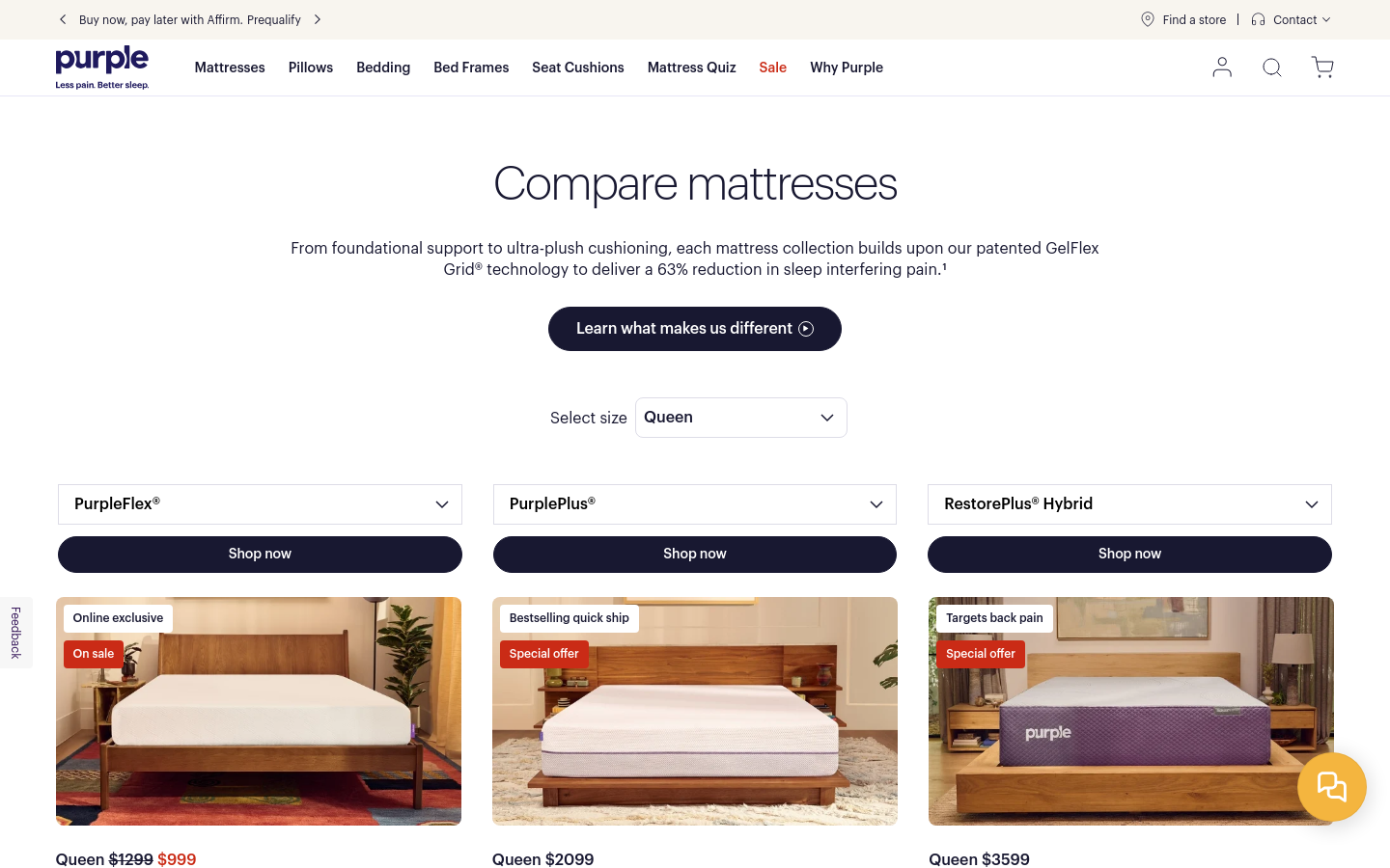 Mattresses