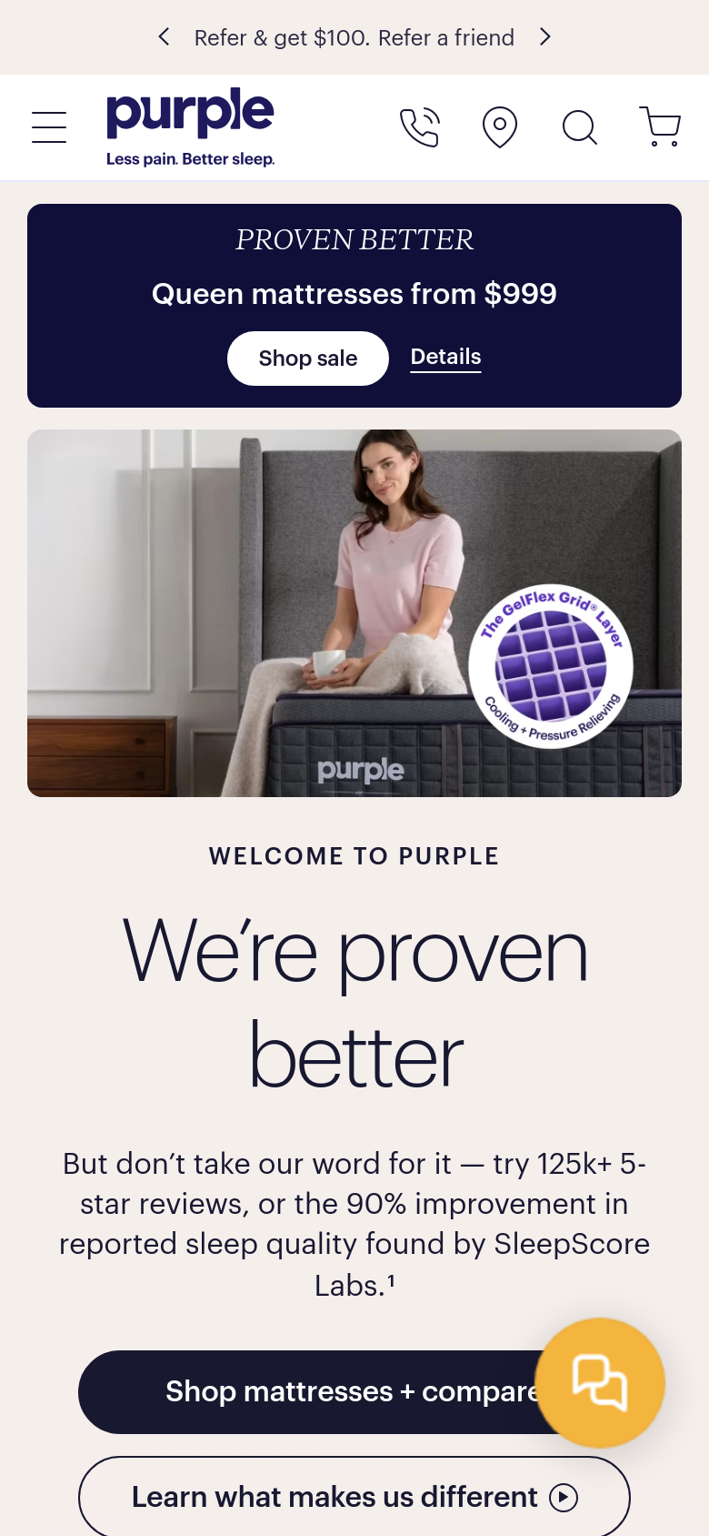 Homepage / Lander