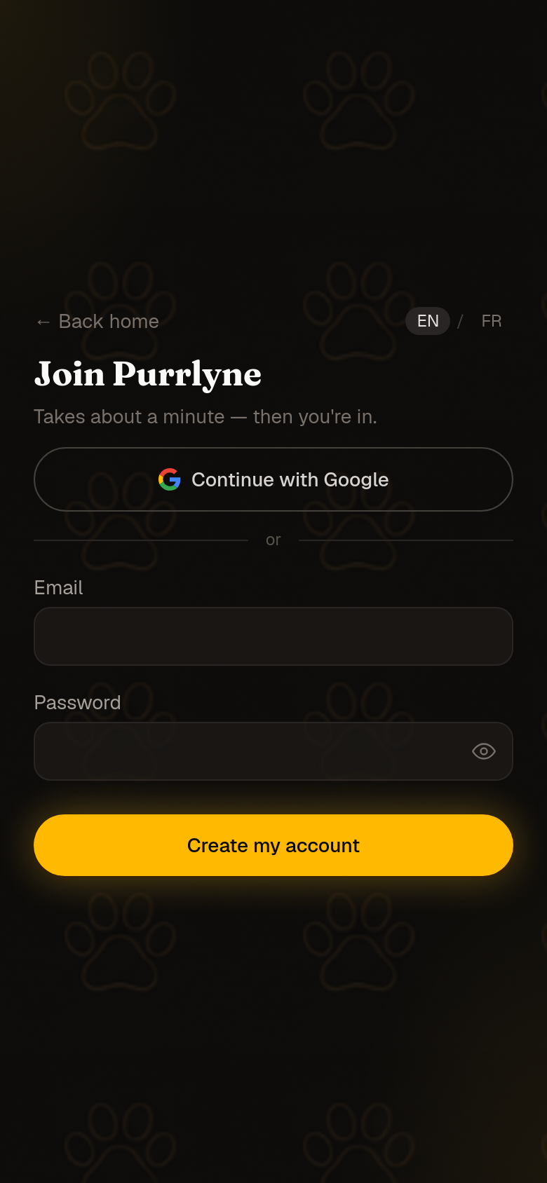 Signup