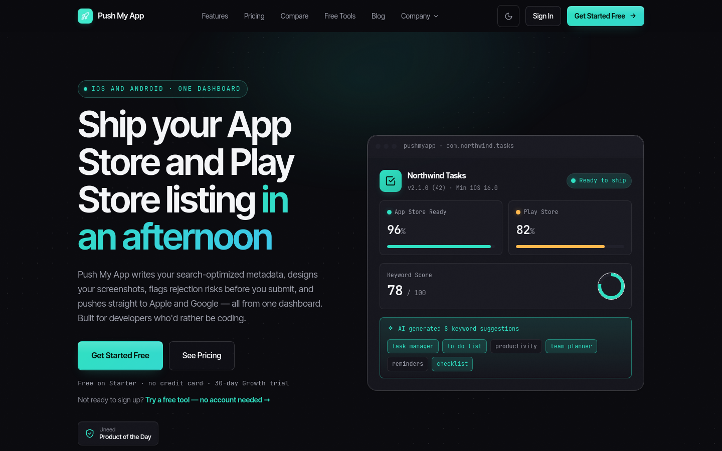Captured Homepage / Lander
