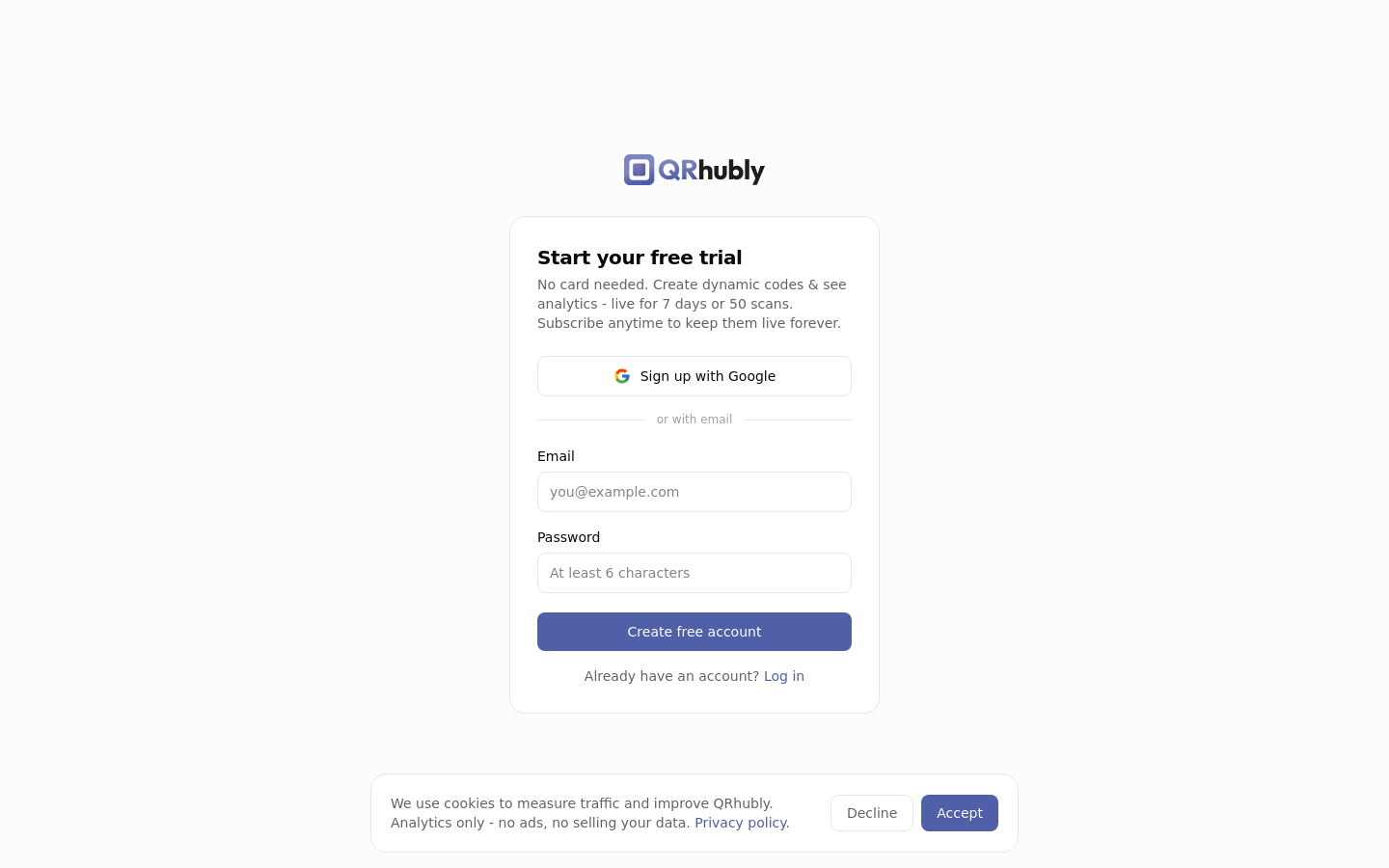 Signup