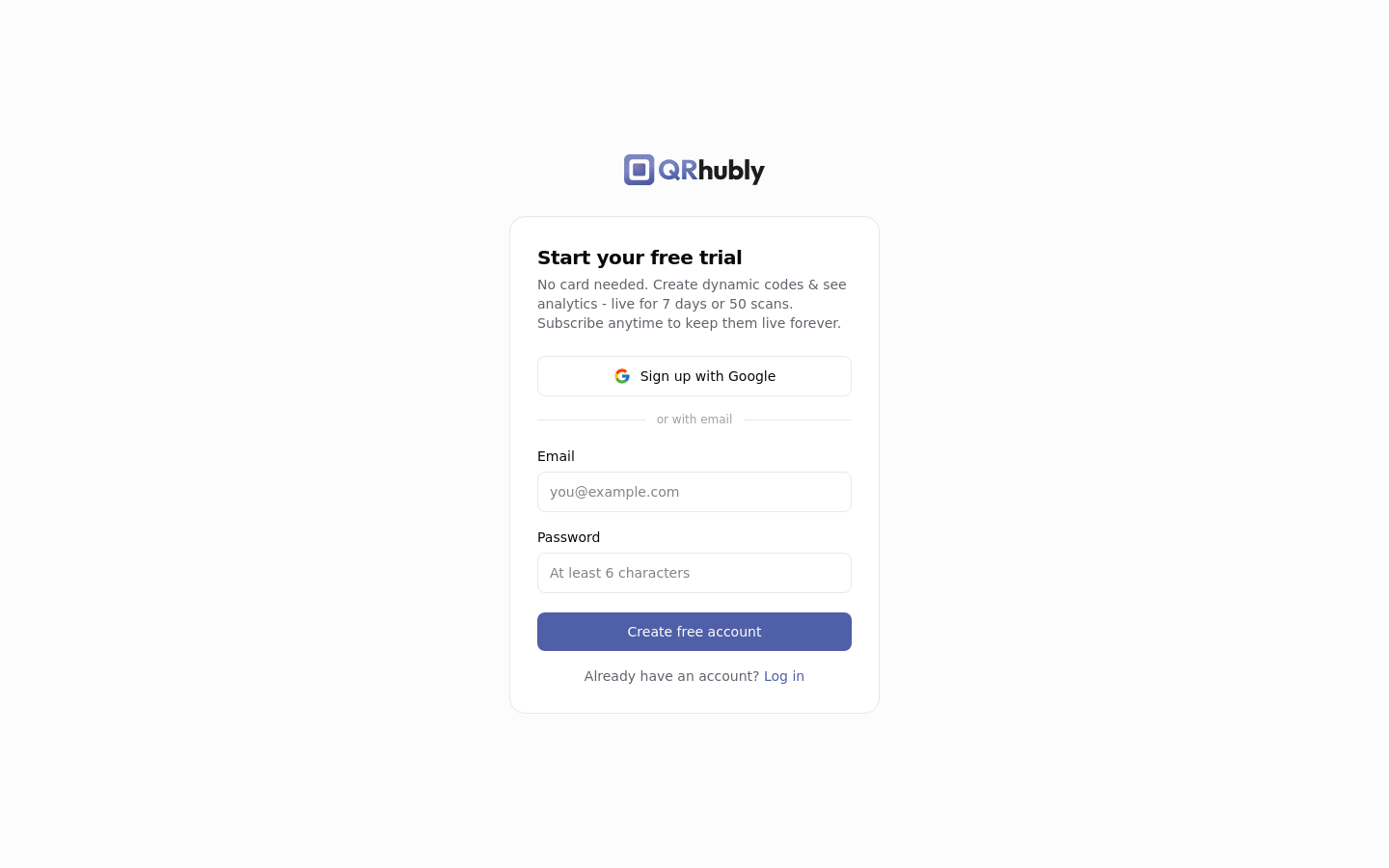 Signup