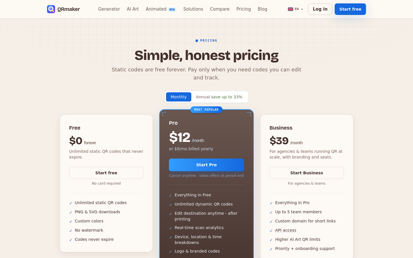 Pricing