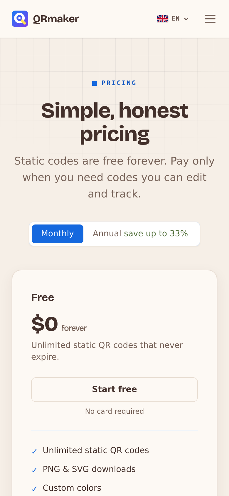 Pricing