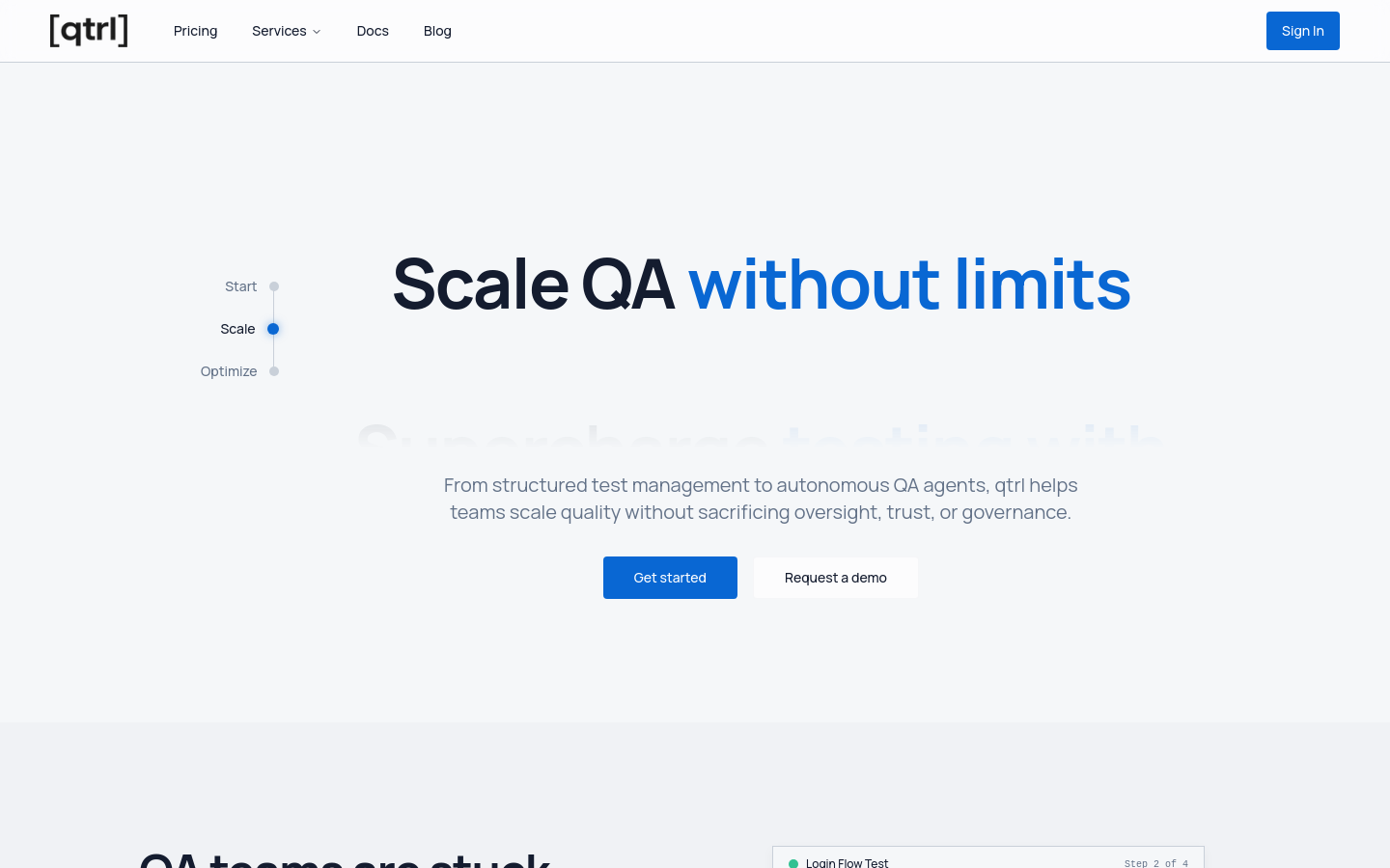 Captured Homepage / Lander