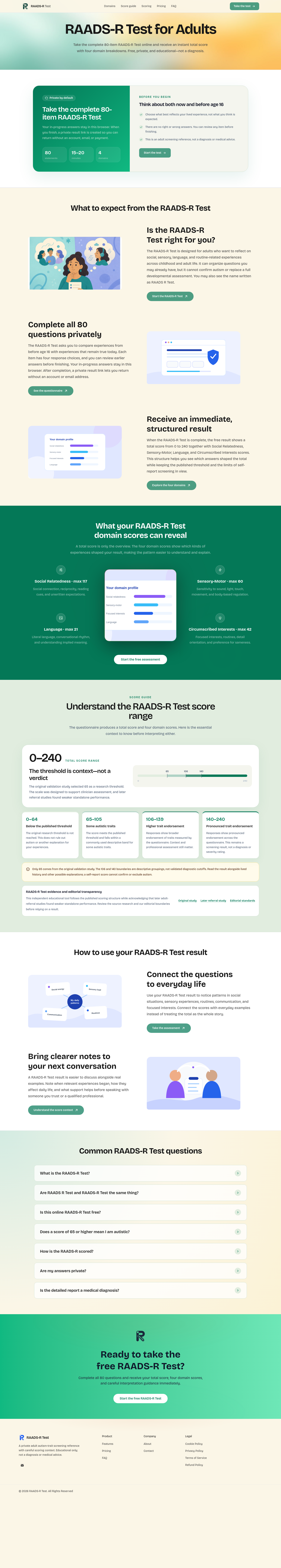 Nav section of raads-rtest.online