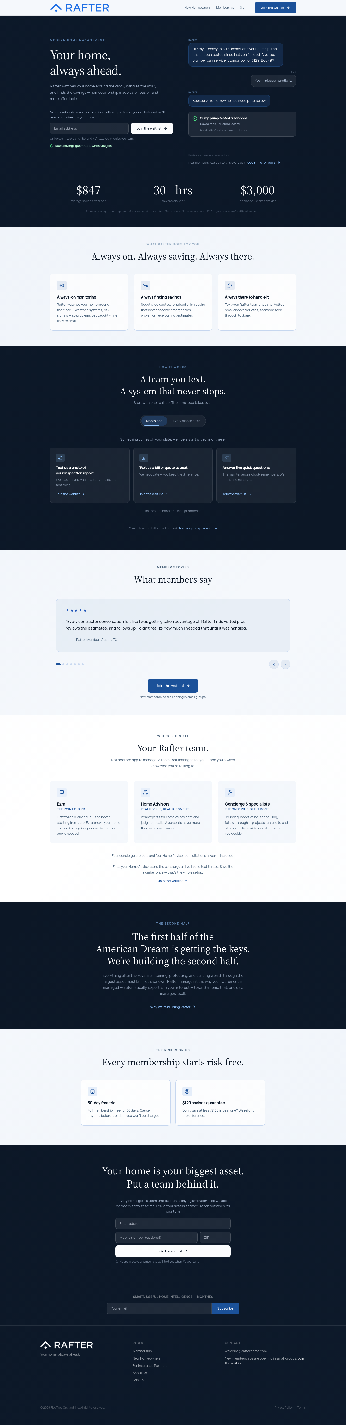rafterhome.com — 