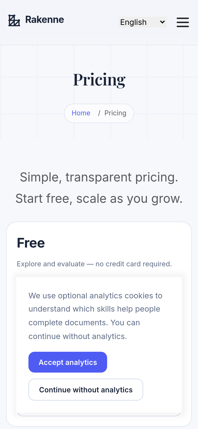 Pricing