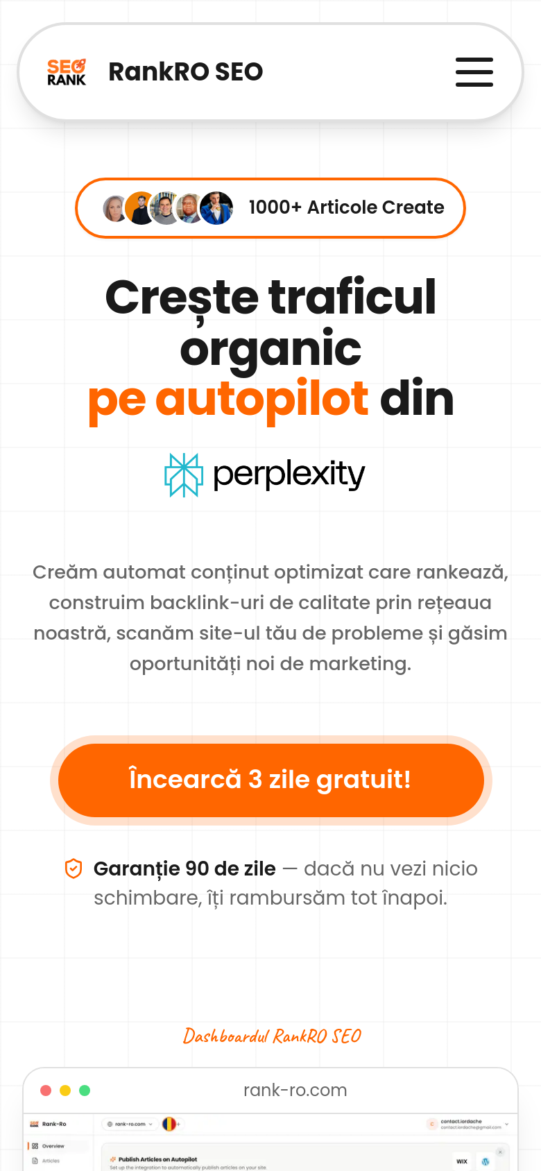 Homepage / Lander