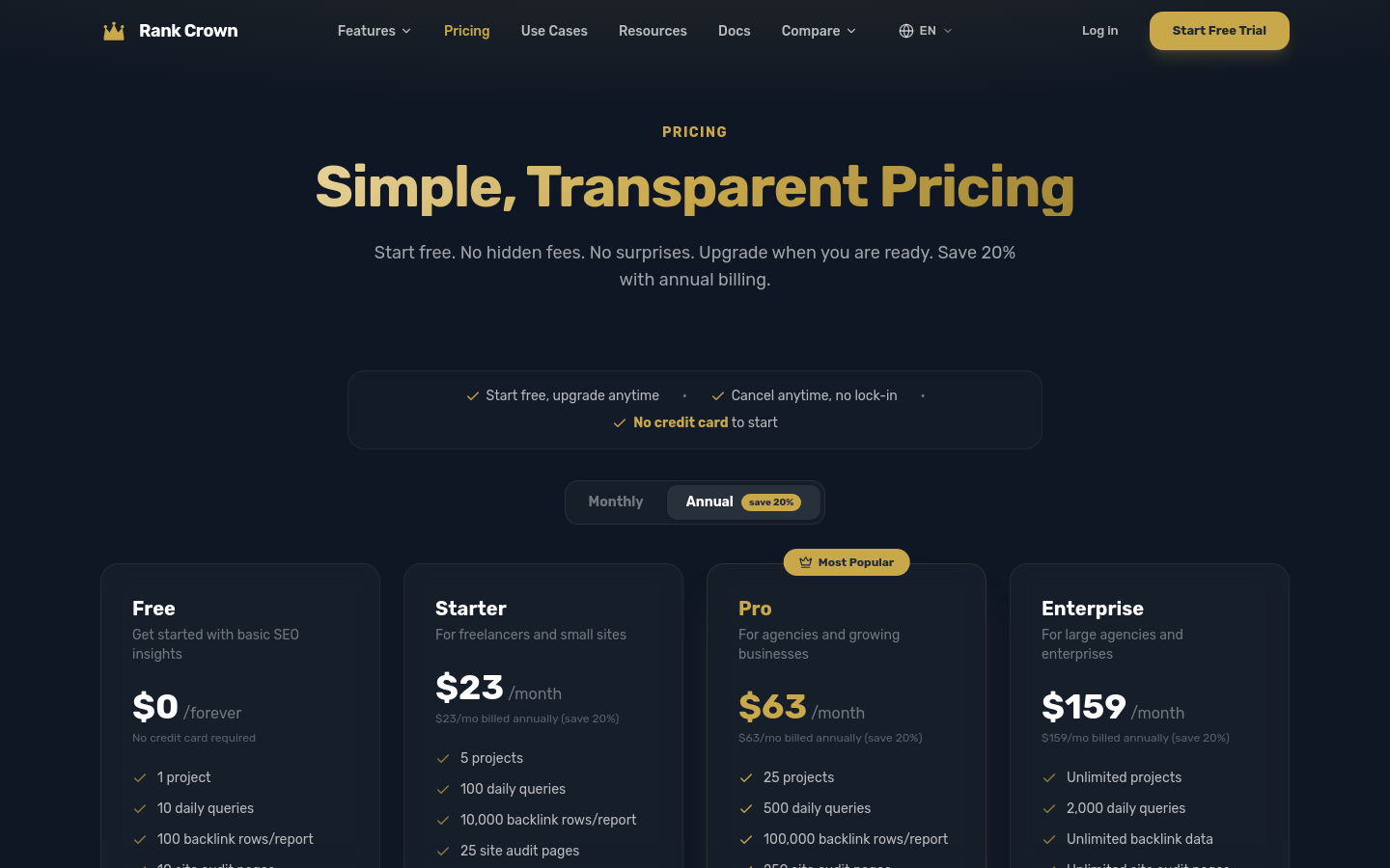 Pricing