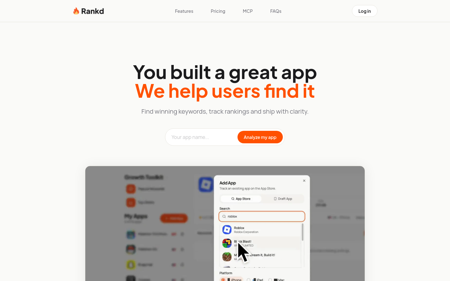 Captured Homepage / Lander