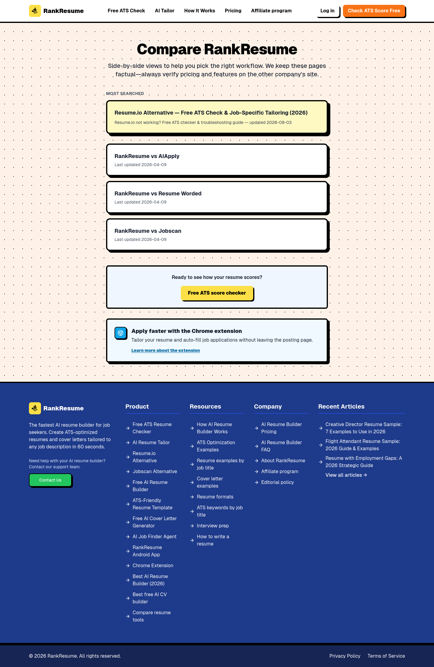 rankresume.io — 
