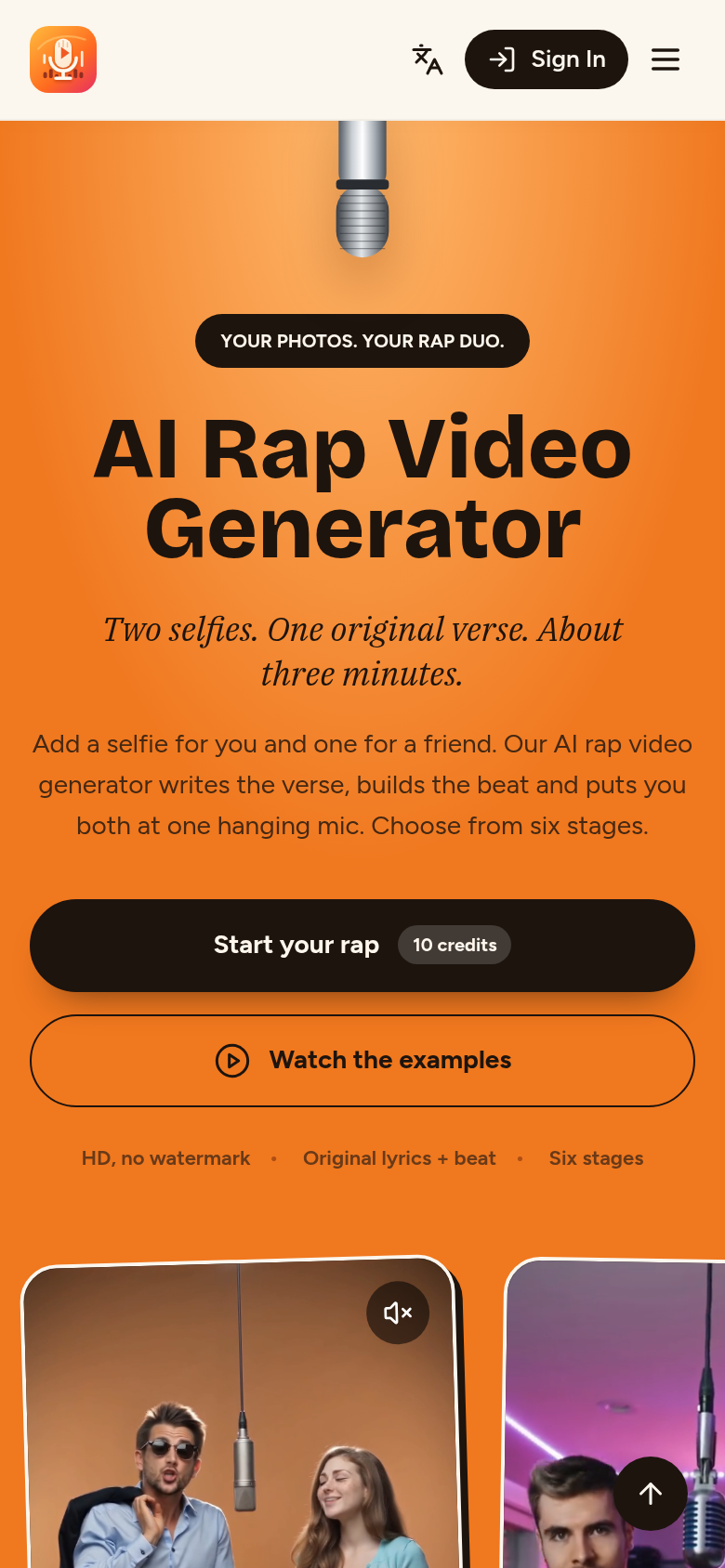 rapaivideo.net mobile capture of the first page