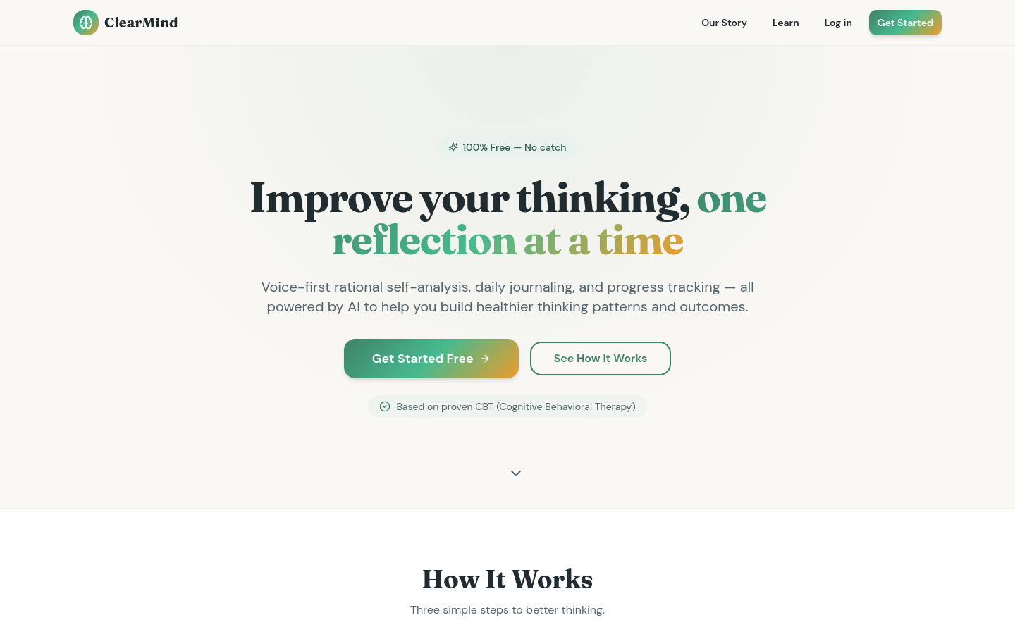 Captured Homepage / Lander