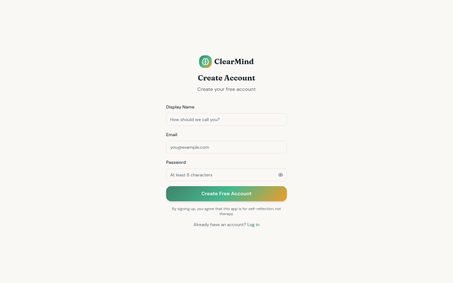 Signup