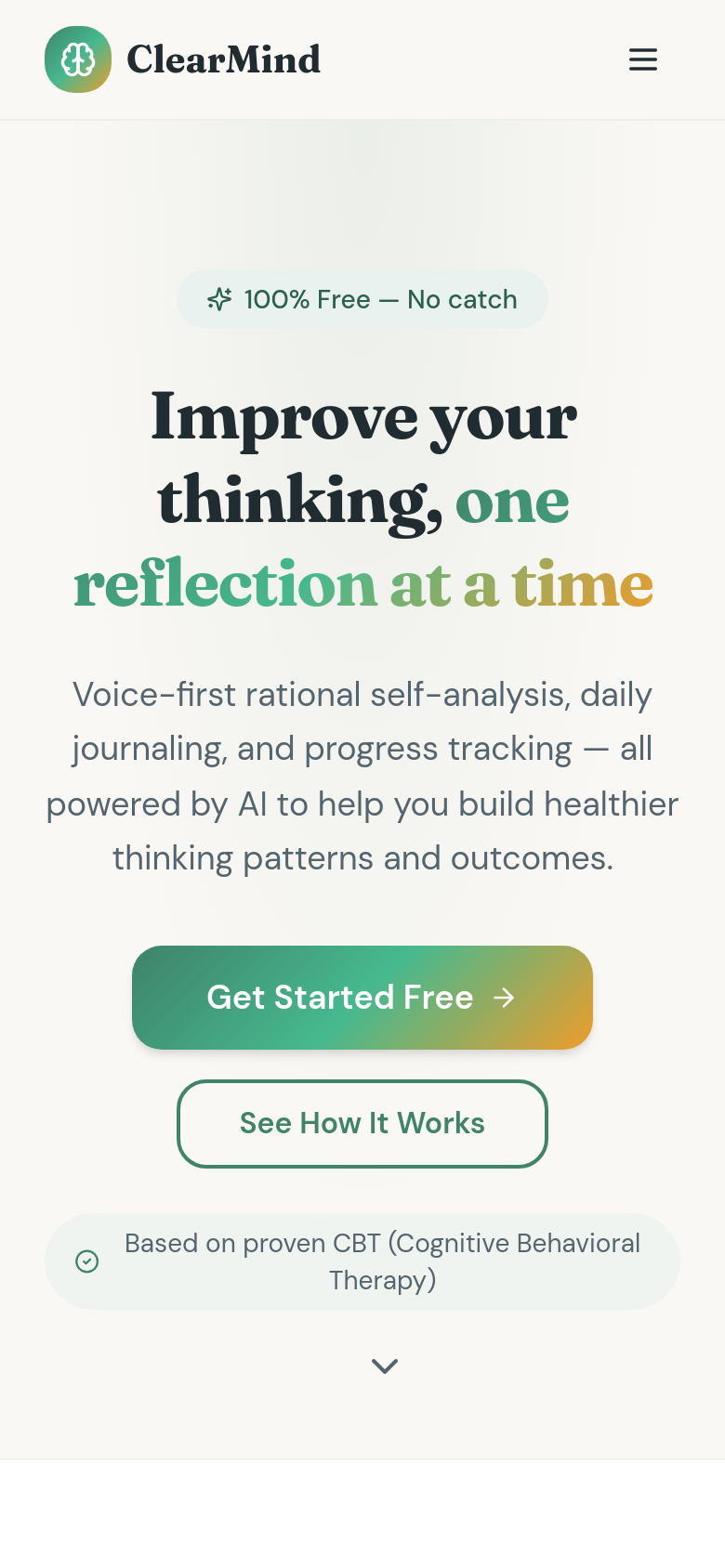 Homepage / Lander