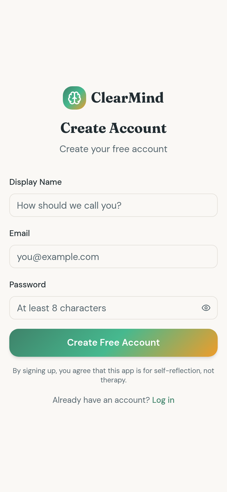 Signup