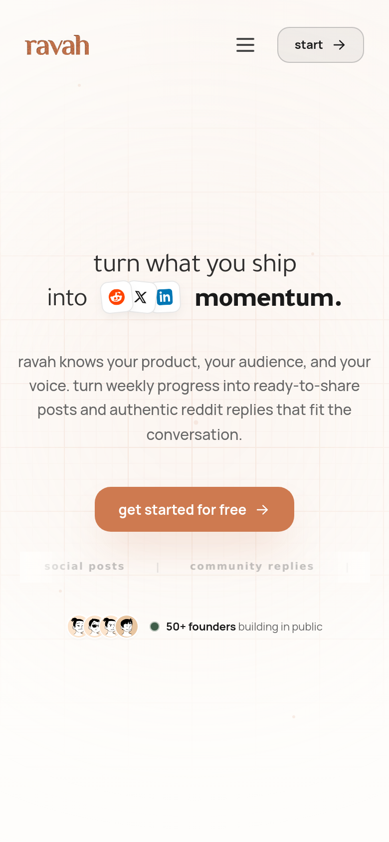 Homepage / Lander