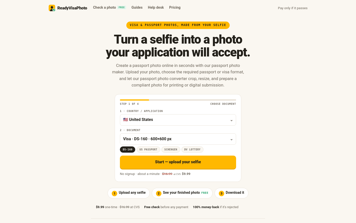 Captured Homepage / Lander