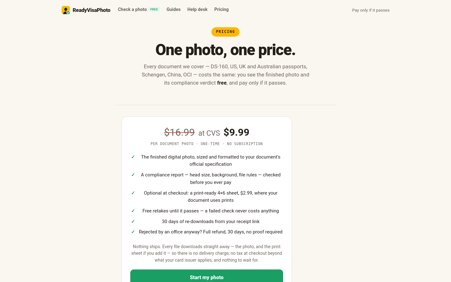 Pricing