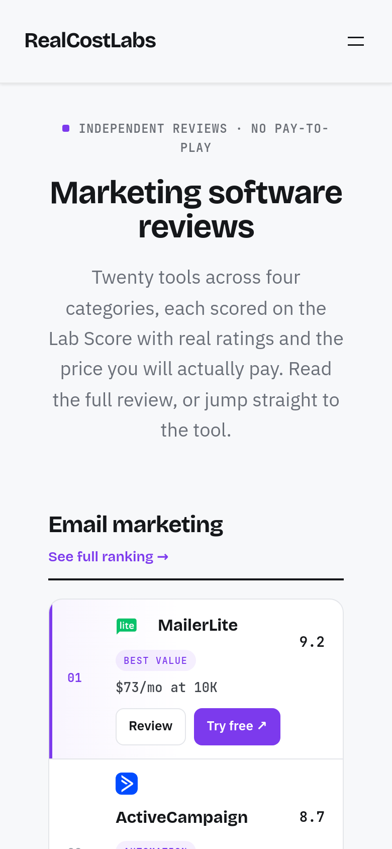 Reviews