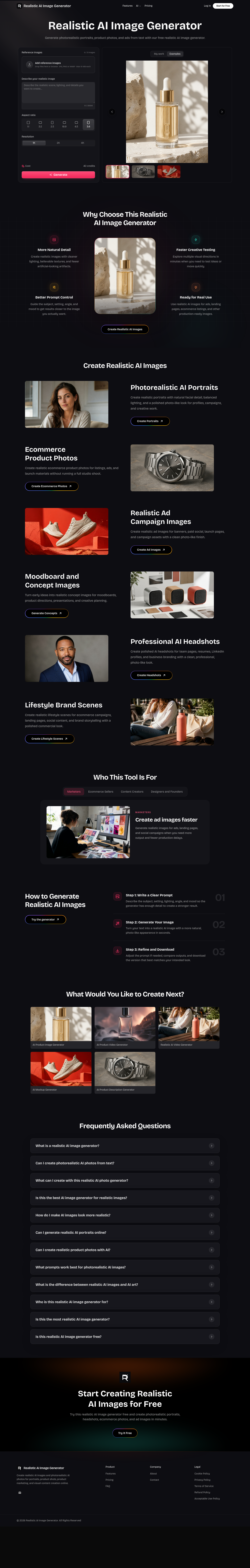 realisticaiimagegenerator.online — 
