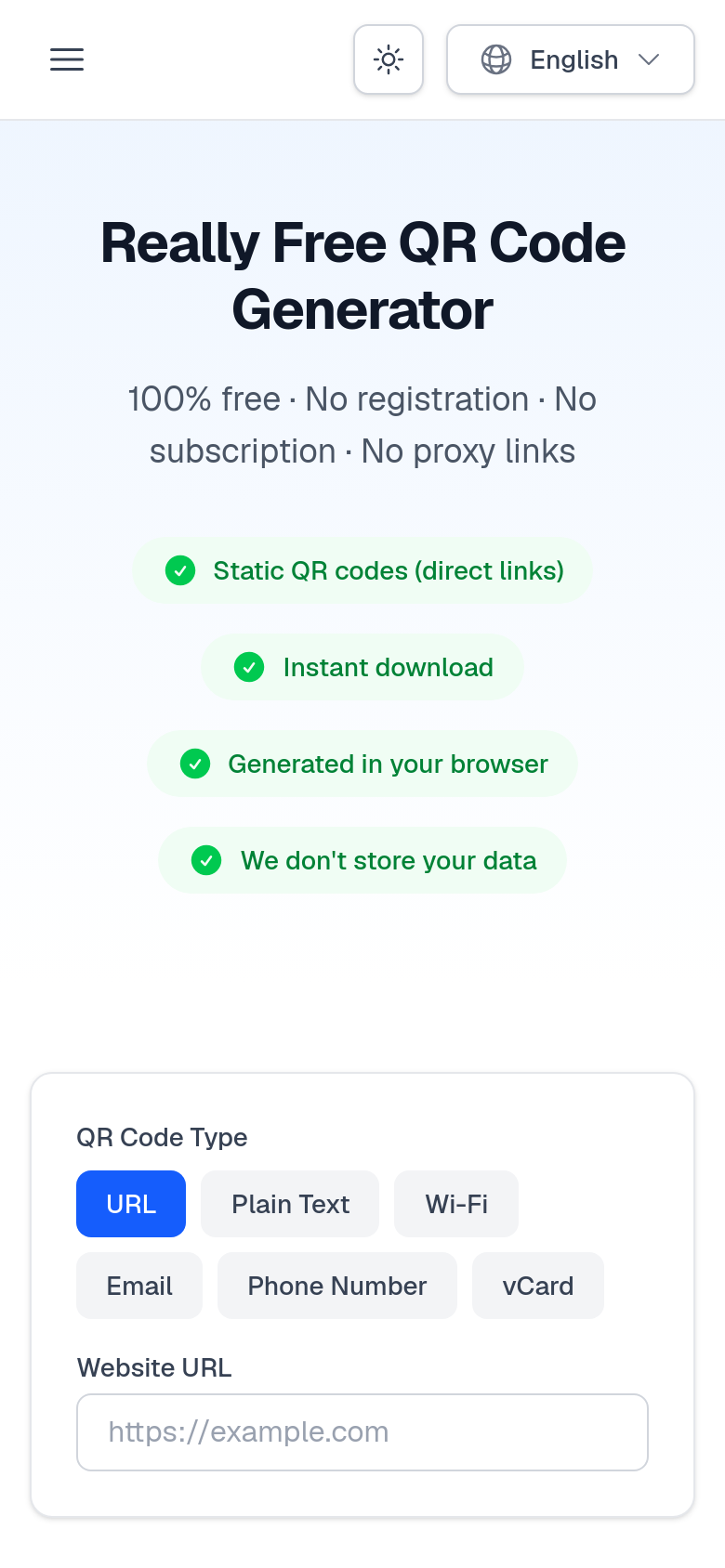 Homepage / Lander