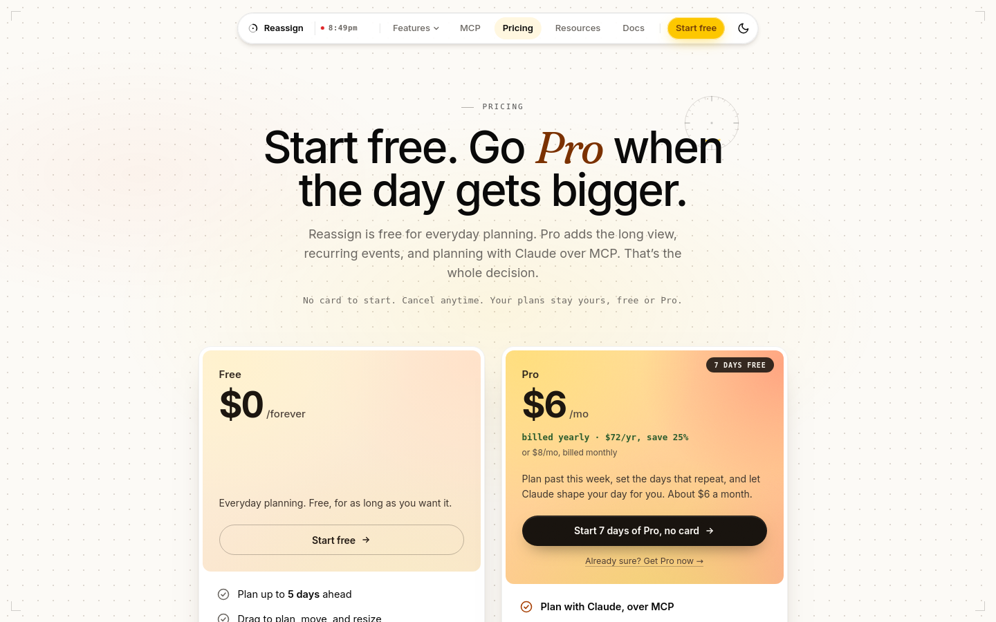 Pricing