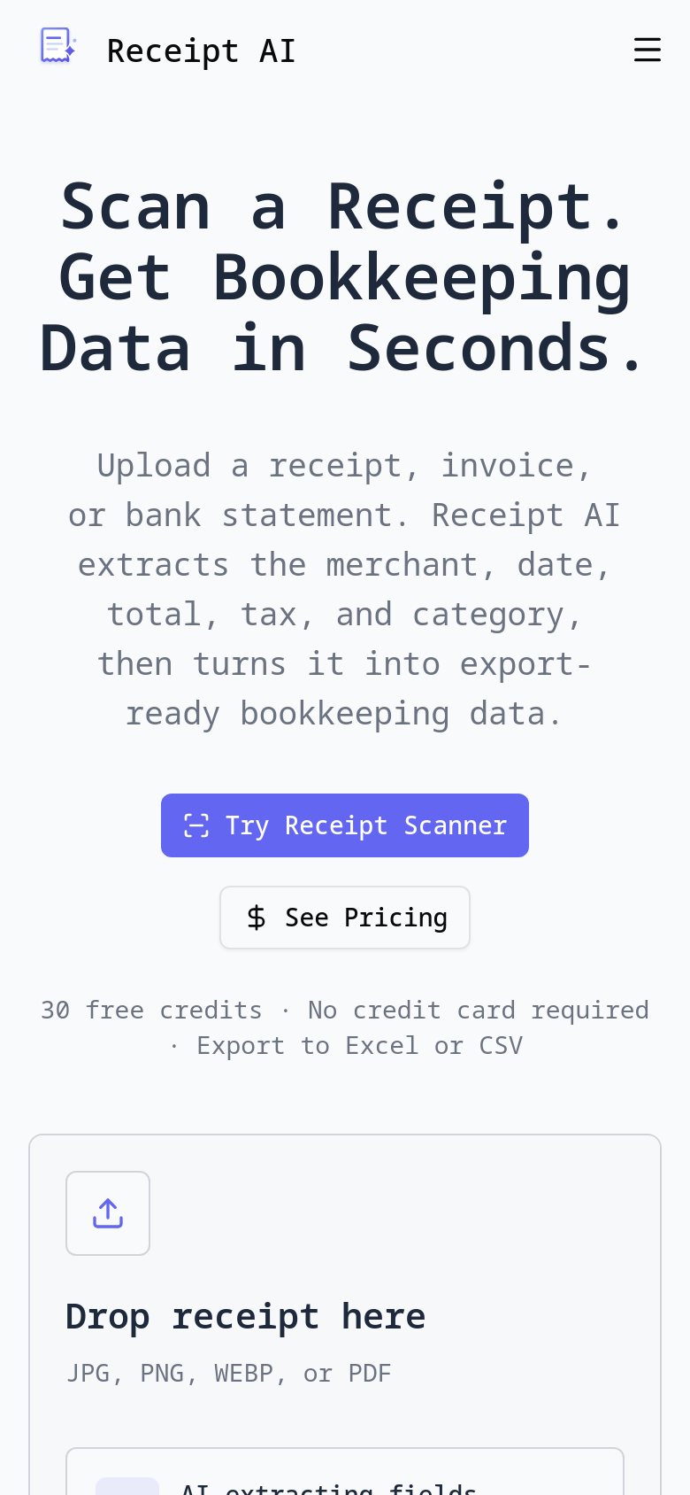 Homepage / Lander