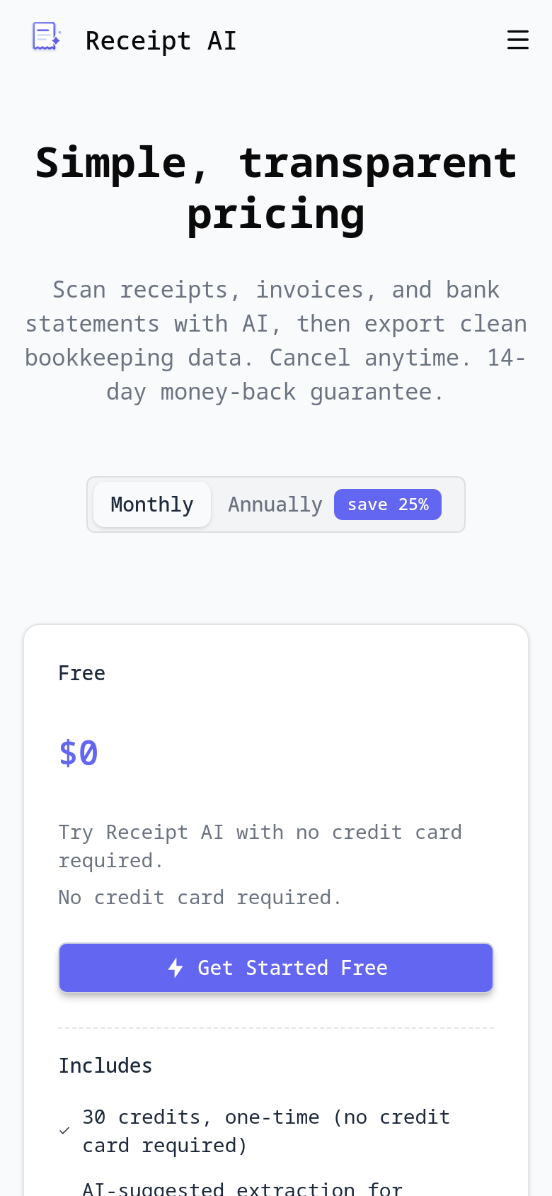 Pricing