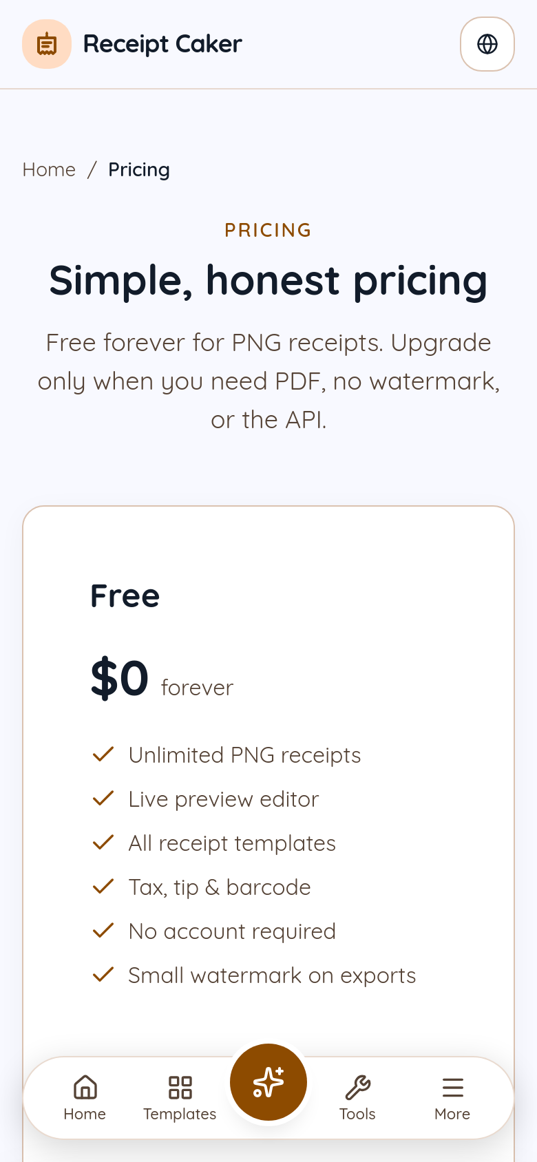 Pricing