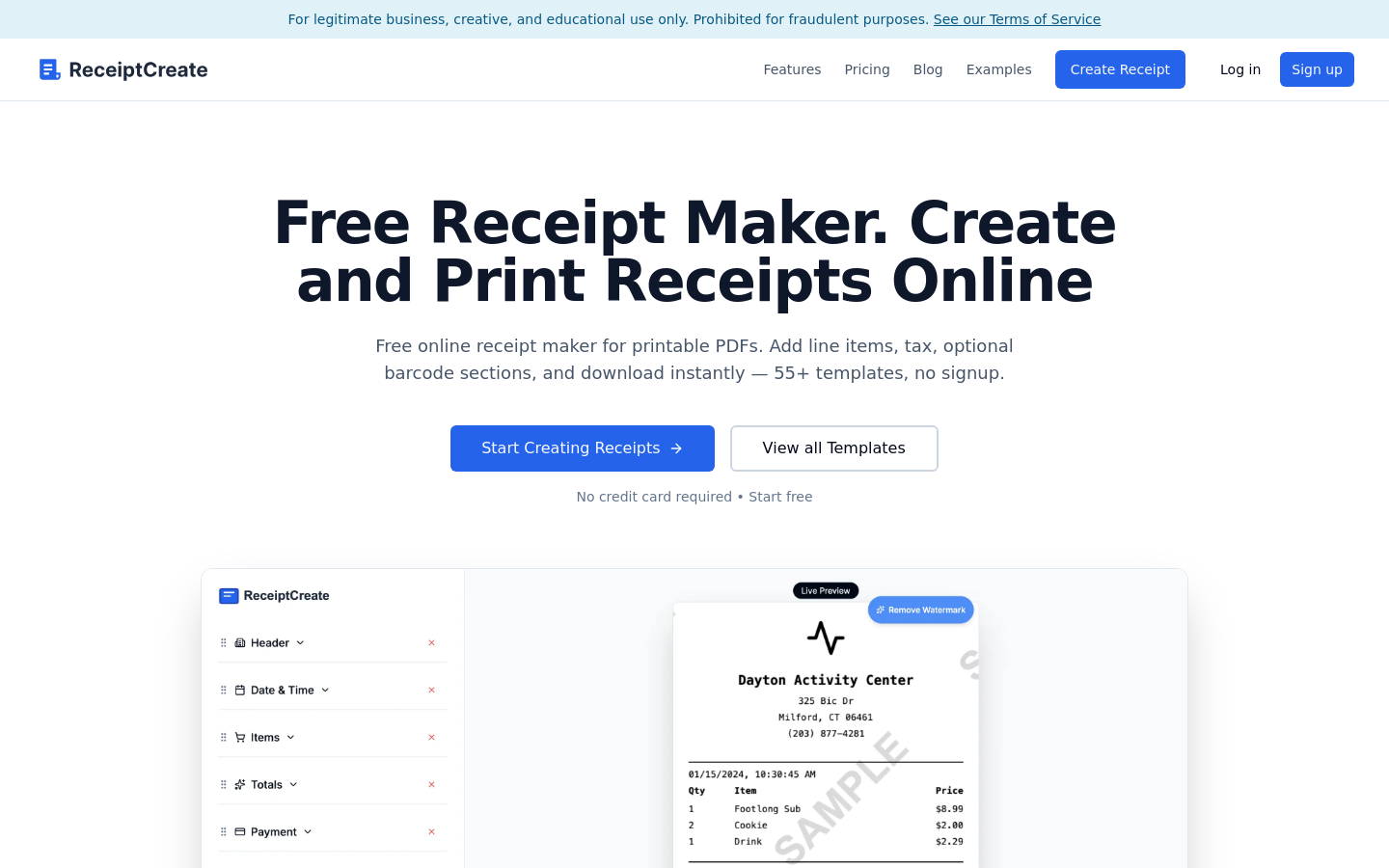 Captured Homepage / Lander