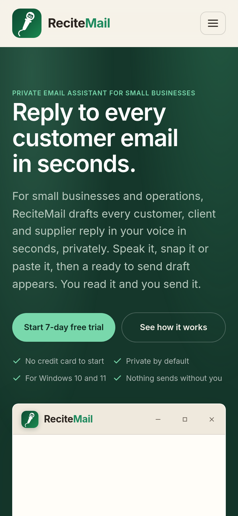 Homepage / Lander