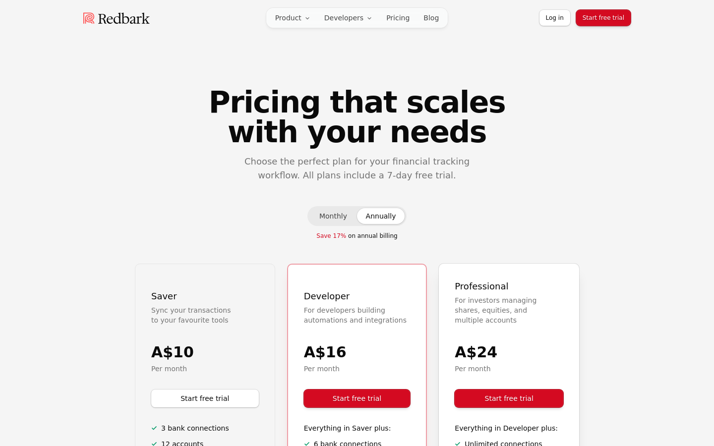 Pricing