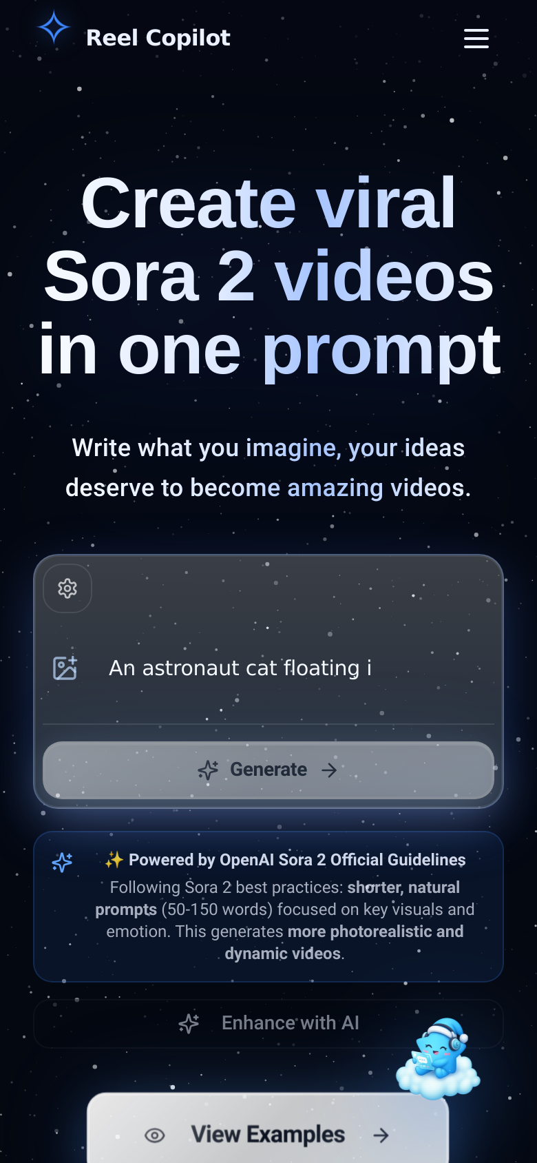 Homepage / Lander