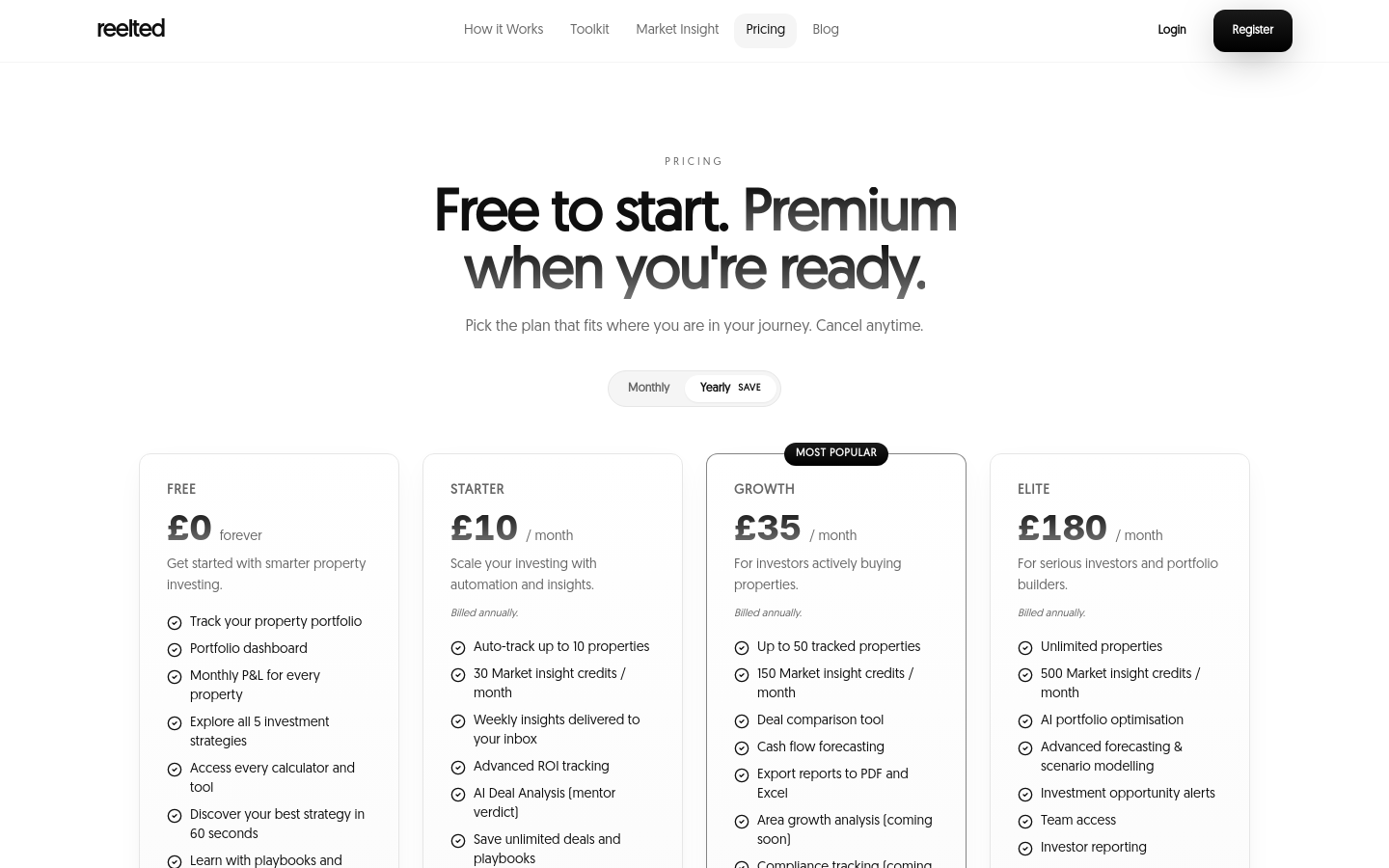 Pricing