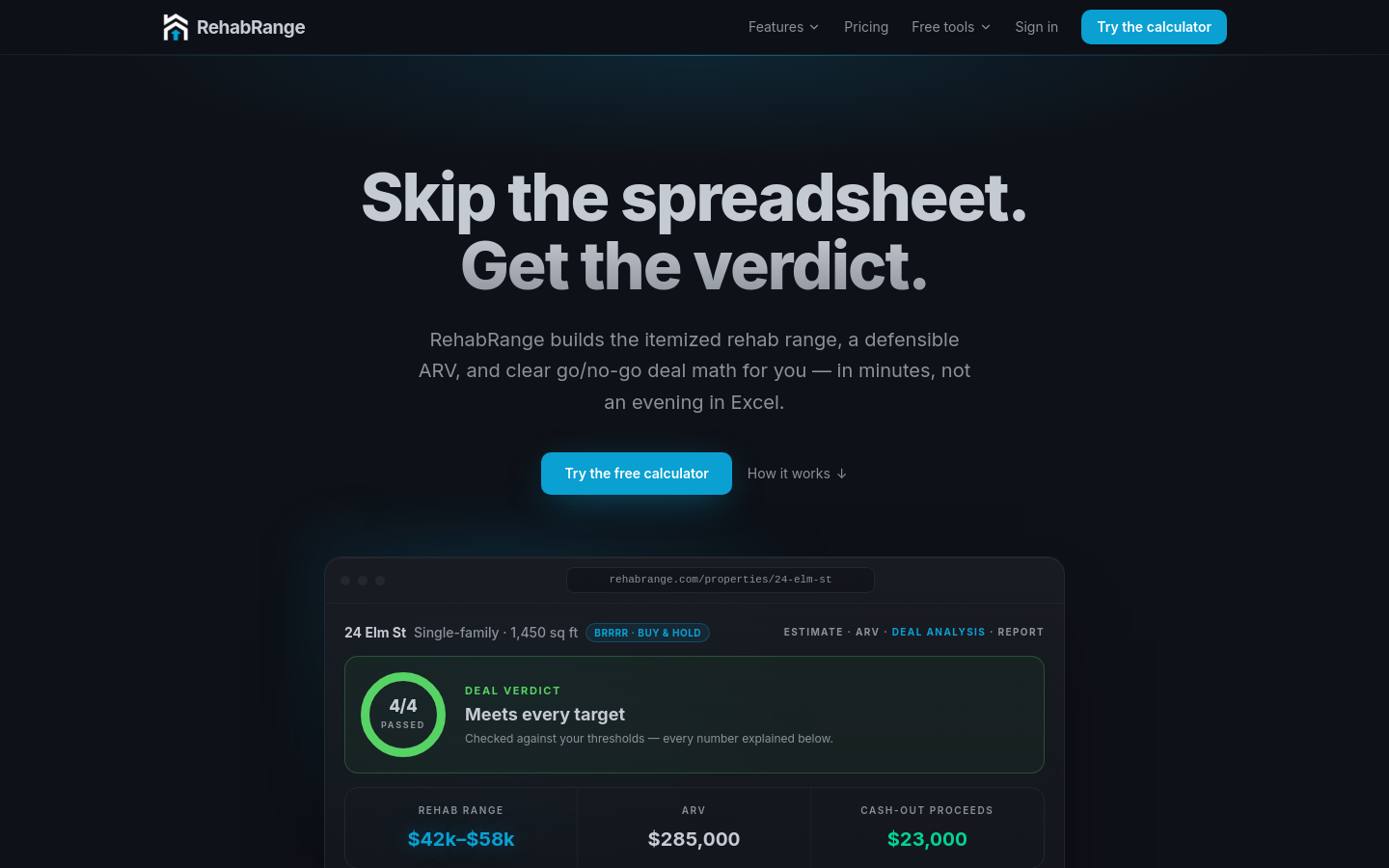 Captured Homepage / Lander