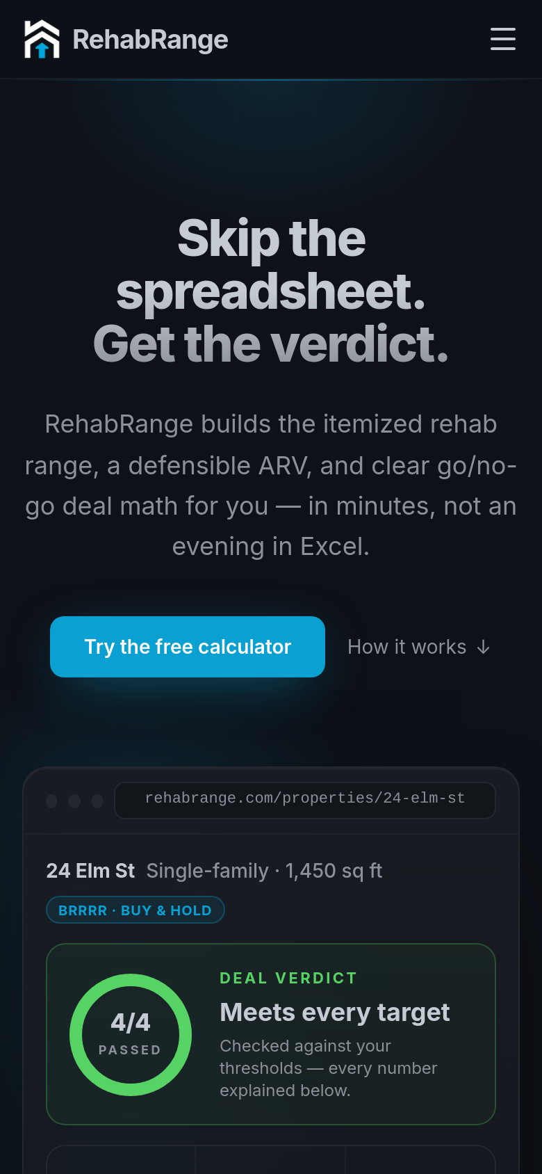 Homepage / Lander