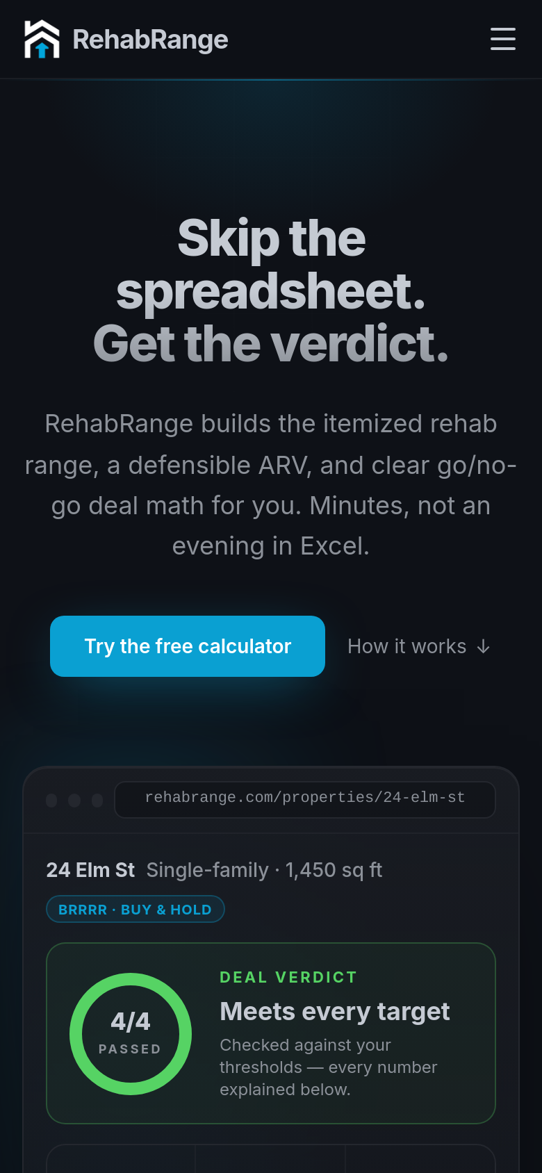 Homepage / Lander